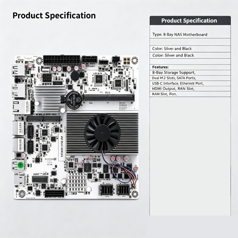 Mini ITX NAS Motherboard with  - Nas Motherboard 8 Sata Mini Itx review and price